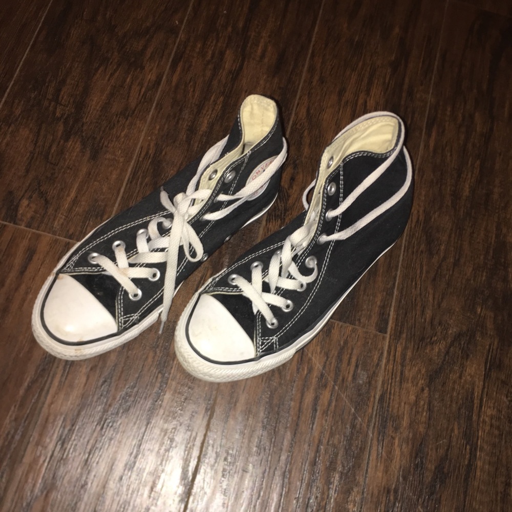 Black Hightop Converse